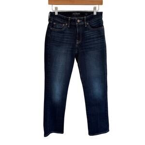Lucky Brand Sweet Crop Jeans sz 2 (26) Dark Wash Cropped Jeans